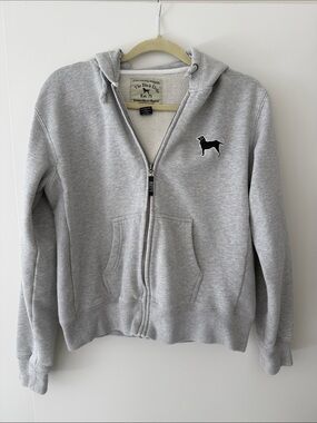 Women’s Vintage The Black Dog Zip Up Sweatshirt L